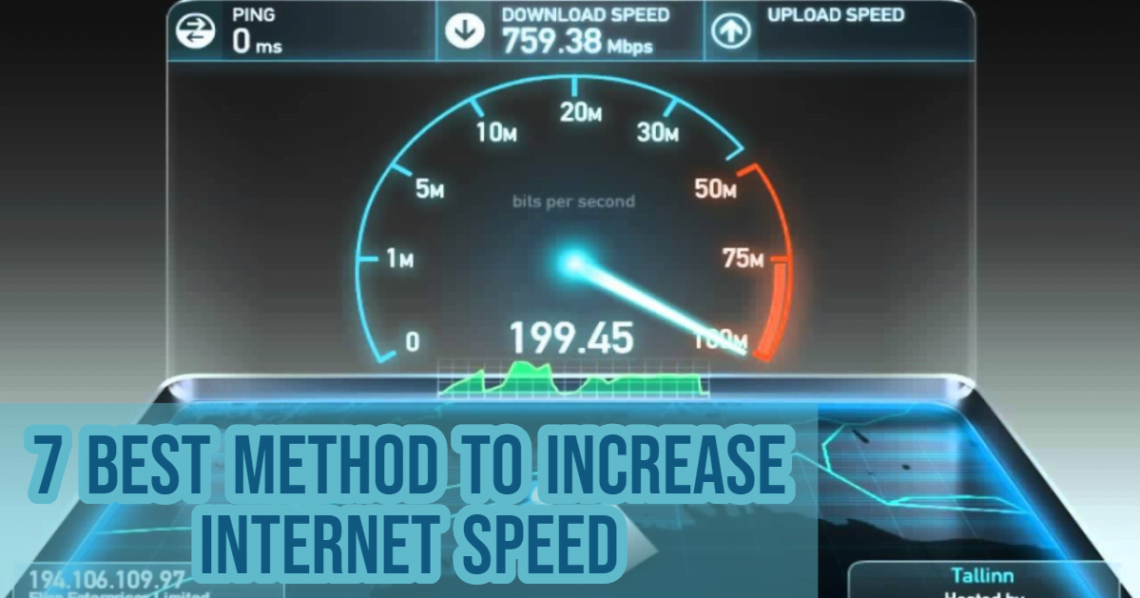 7 Best Ways To Increase Slow Internet Speed | ItsEasyTech