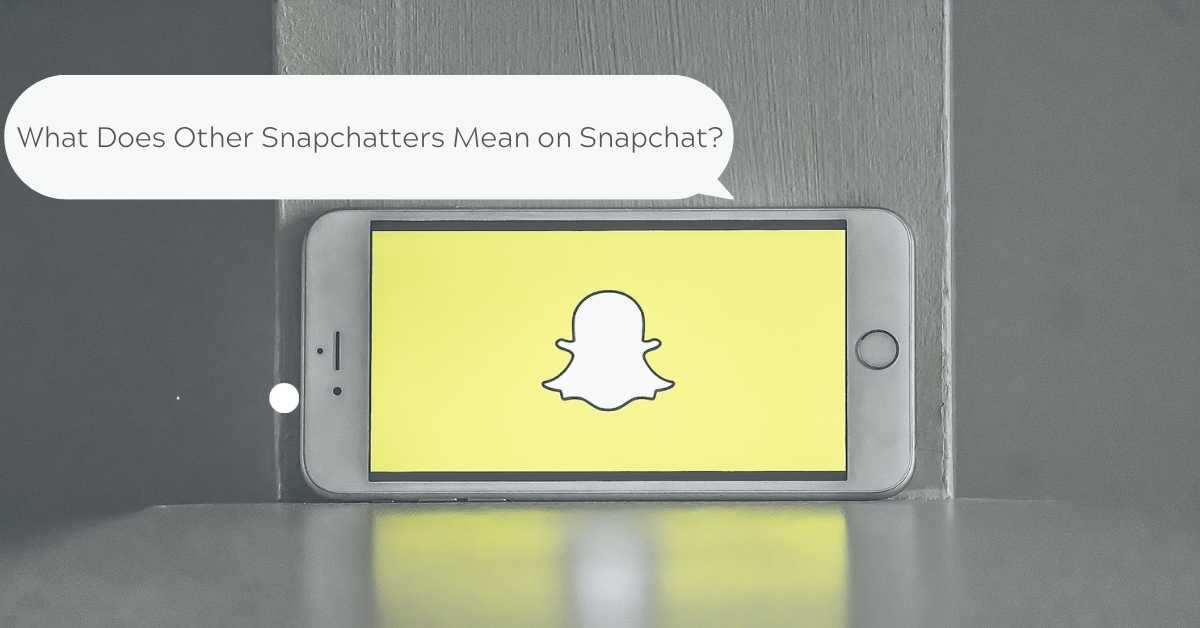 What Does Other Snapchatters Mean on Snapchat