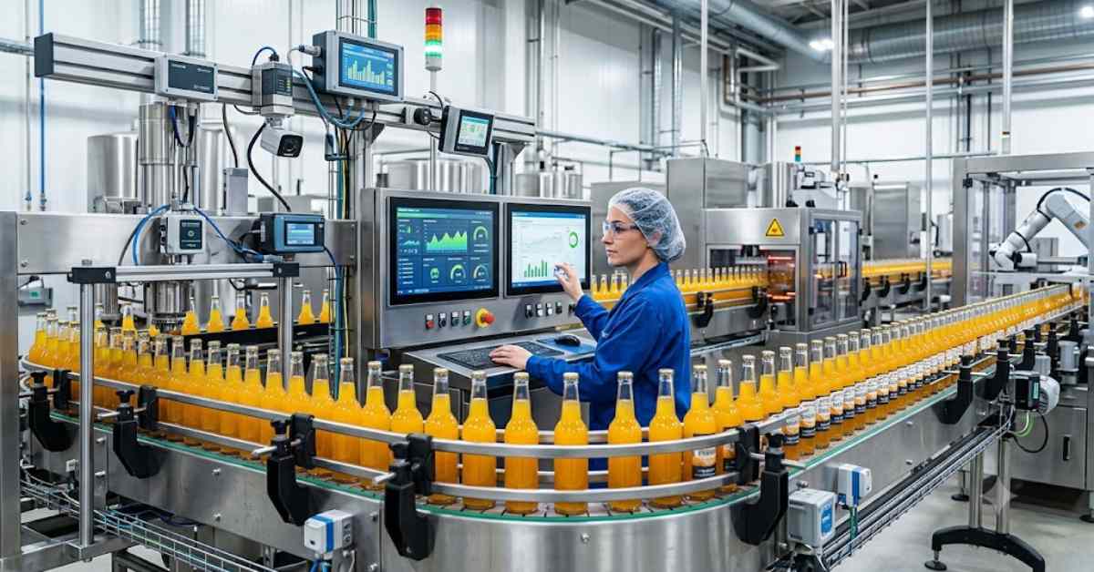 Enhancing Beverage Production Efficiency Through Line Monitoring and Data Utilization