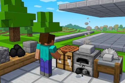 How To Make Smooth Stone Slabs in Minecraft