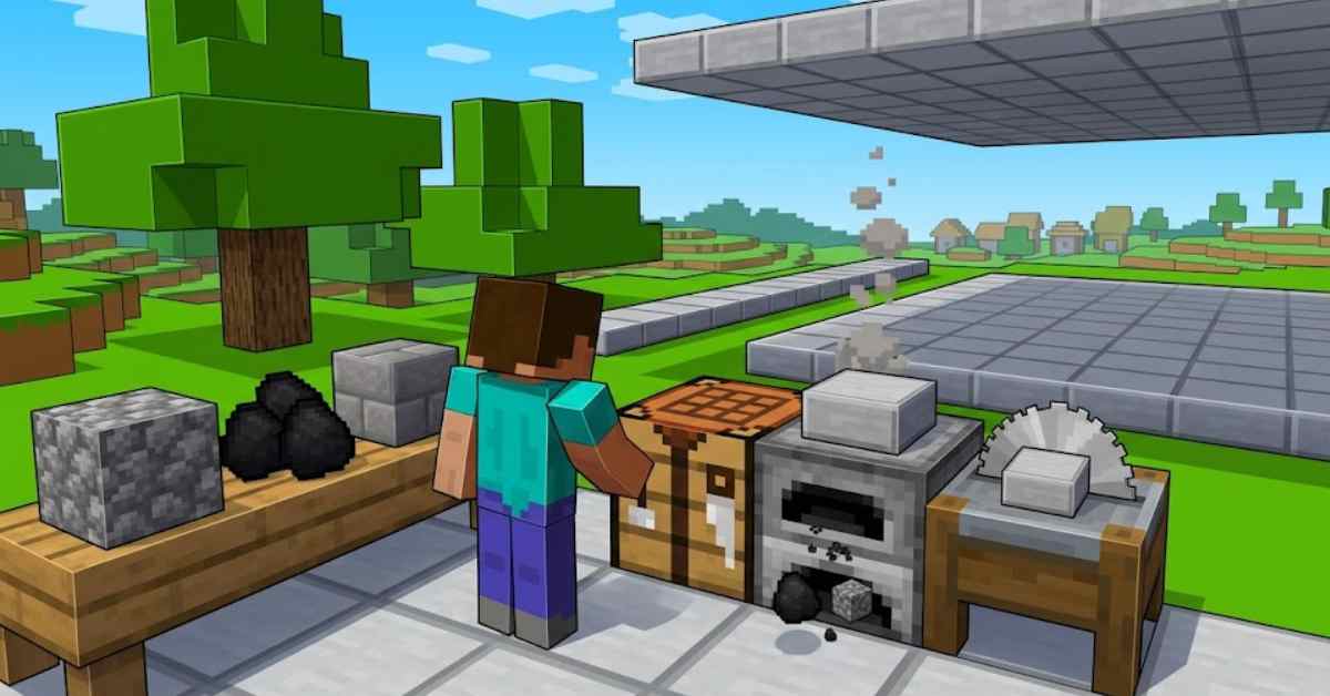 How To Make Smooth Stone Slabs in Minecraft