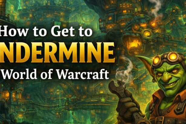 How to Get to Undermine in World of warcraft