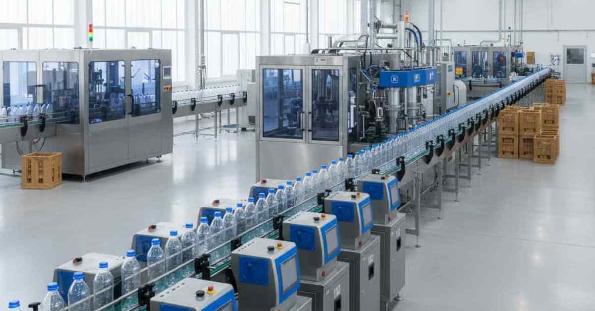 Industrial Automation in Modern Beverage Production Plants