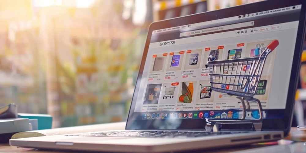 Infographic on selecting the ideal e-commerce platform for business, focusing on customer journey automation features
