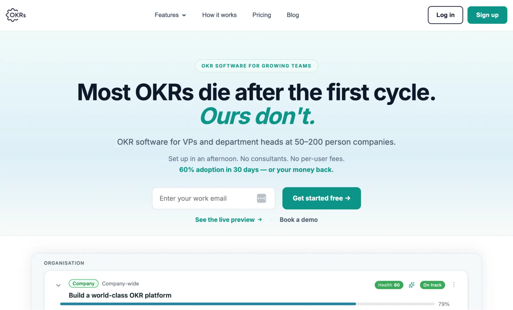 OKRs Tool