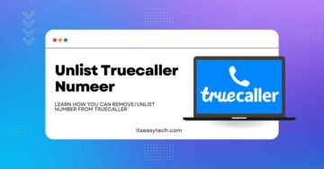 How To Remove/Unlist Numbers From Truecaller