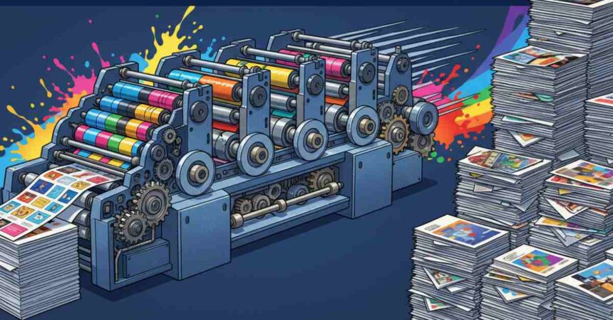 Why Litho Printing Still Leads Large
