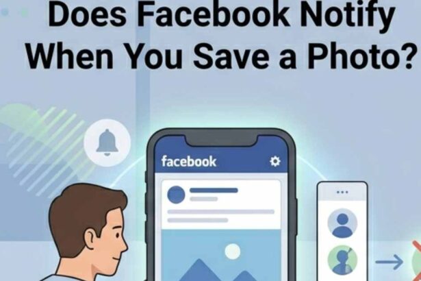 does facebook notify when you save a photo