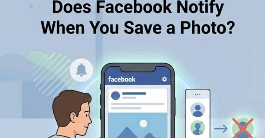 does facebook notify when you save a photo