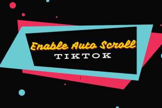 how to enable Auto Scroll in TikTok